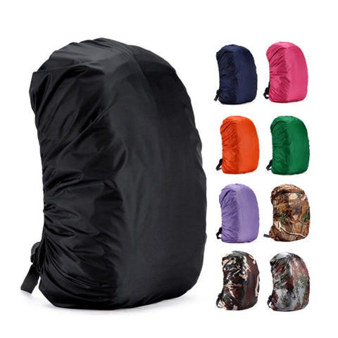 35L Portable Backpack Cover Waterproof Dust Rainproof Rain Cover Backpack Rucksack Bag for Travel Camping Outdoor Climbing